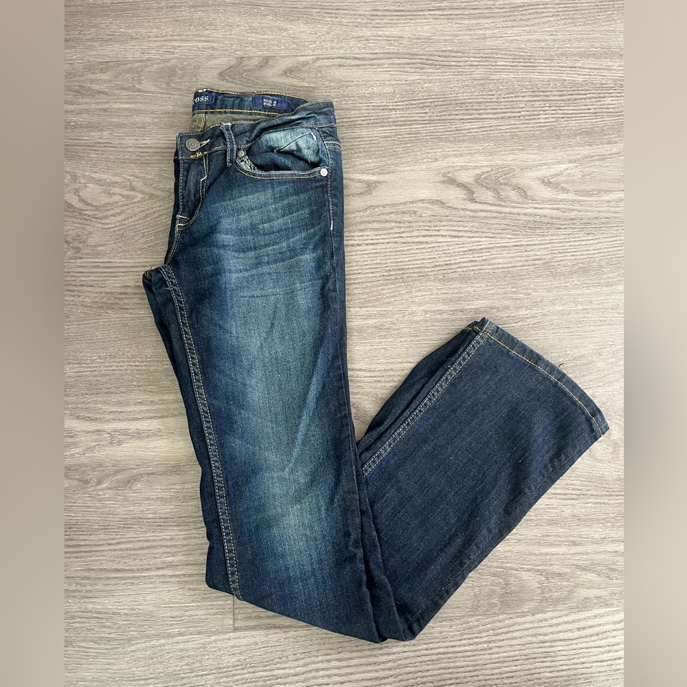 Vigoss The New York Bootcut Jeans Size 26 Waist Medium Wash